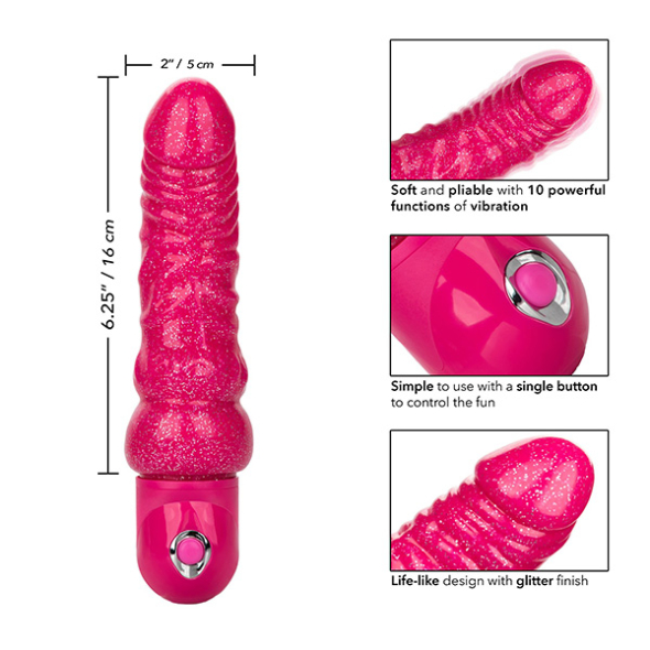 1 Lady Boner Bendable Vibrator Pink