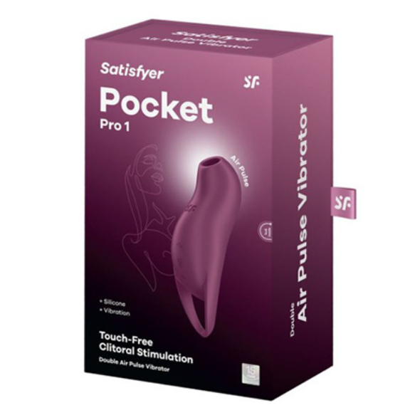 1 Stimulateur clitoridien couleur pourpre Pocket Pro 1 Satisfyer