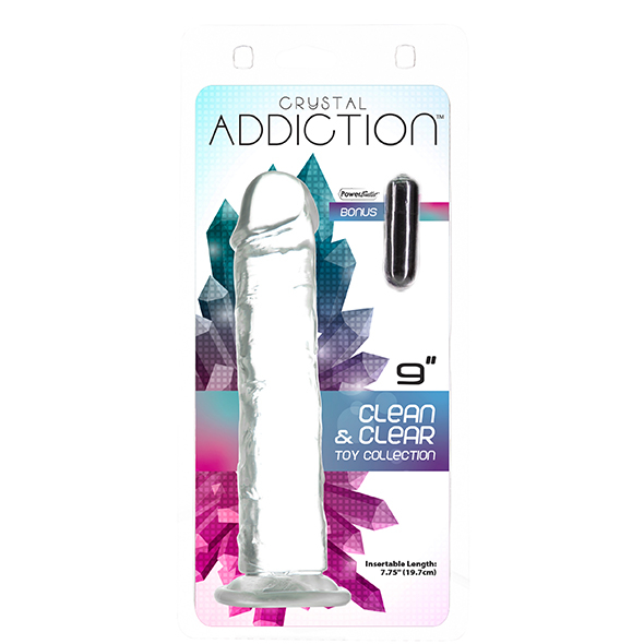 Addiction Crystal Vertical Clear 23 cm