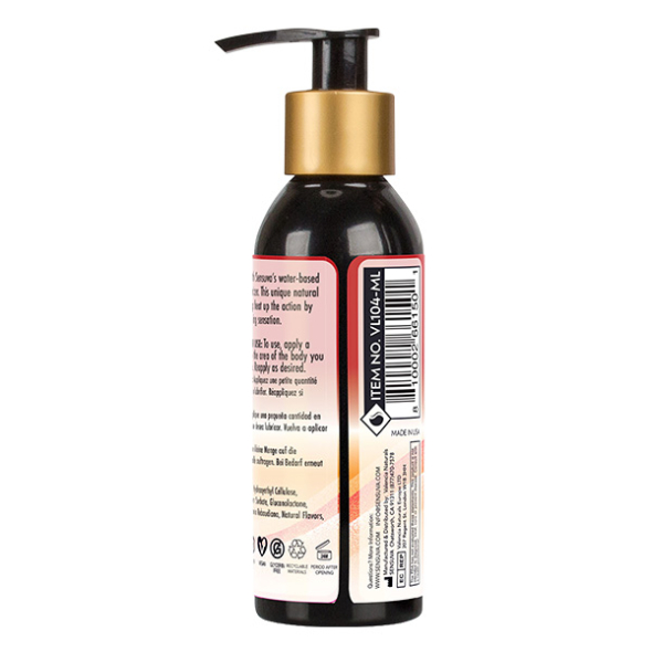 Sensuva Lubrifiant à base d'eau chauffant 125 ml