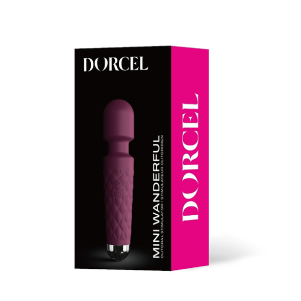 Dorcel Mini Stimulateur Wand Wanderful Bordeaux