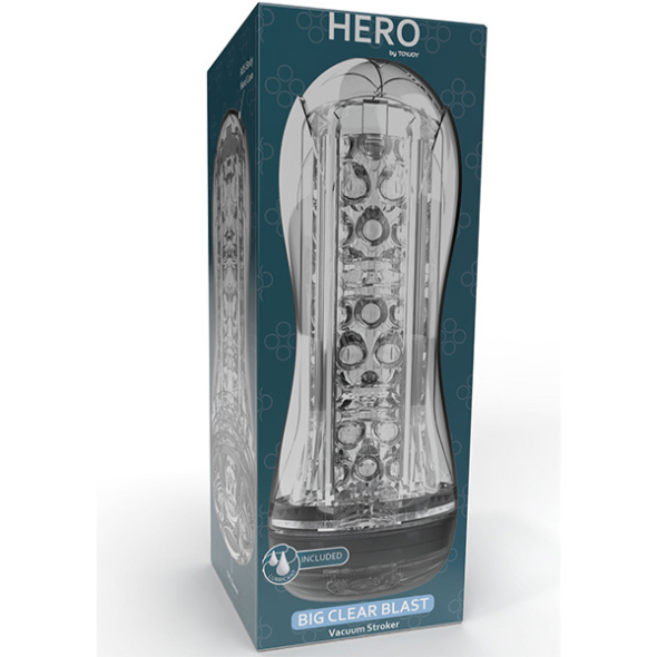 Hero Big Clear Blast Vacuum Stroker Masturbateur