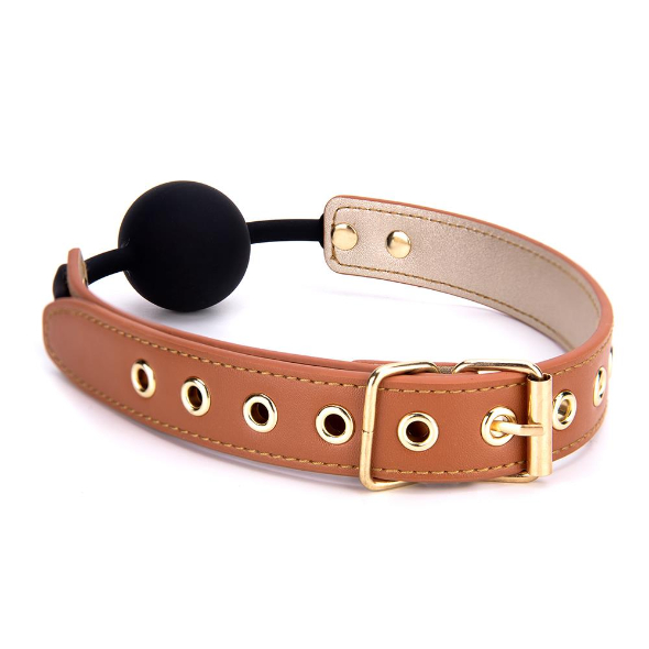 Blaze Elite Ball Gag Cognac