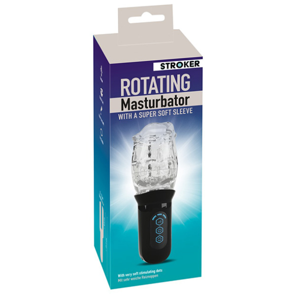 Masturbateur Rotatif Clear