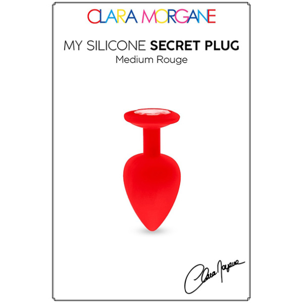 1 My Secret Rouge Silicone Plug Medium