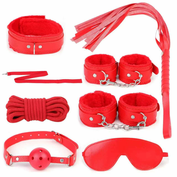 Bellyfashion Kit Bondage 7 pièces Red