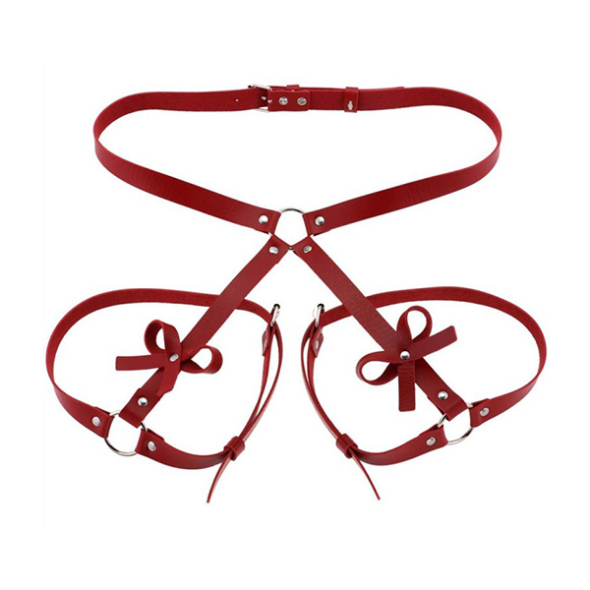 Harnais Cuisses Fesses Butterfly Red