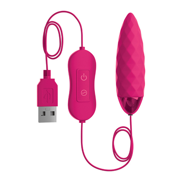 OMG Fun Vibrating Bullet USB Pink