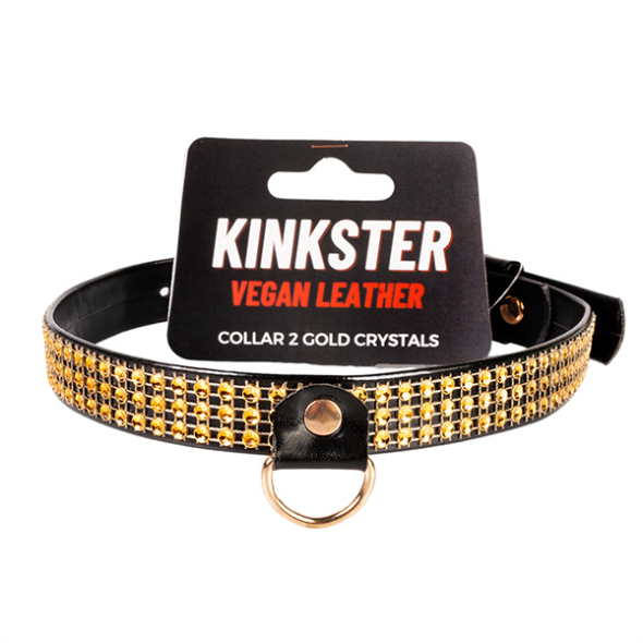 Collier Kinkster Vegan Leather Gold