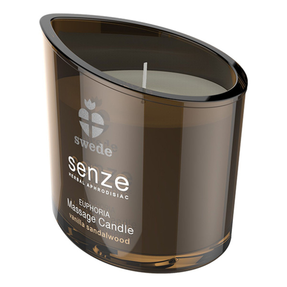 Bougie de massage Euphoria Vanille Bois de santal Senze