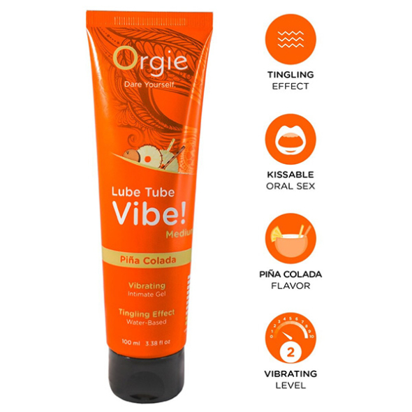 Orgie Gel intime kissable à base d'eau Pina Colada